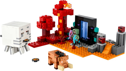 LEGO MINECRAFT Zasadz.w port.d/Netheru 21255