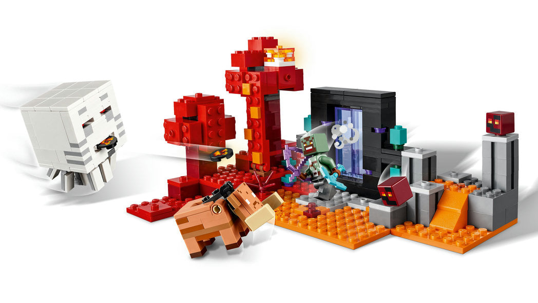 LEGO MINECRAFT Zasadz.w port.d/Netheru 21255
