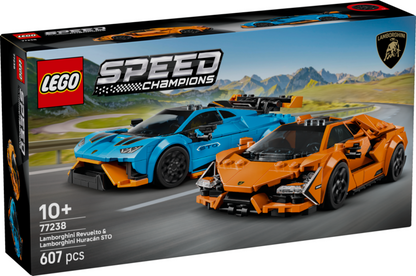 Speed Champions Lamborghini Revuelto i Huracán STO