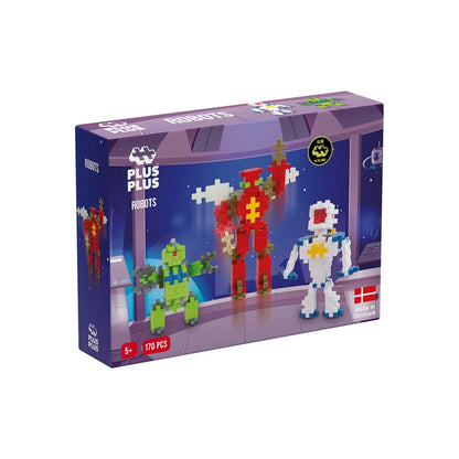 Plus-Plus Basic zestaw z robotami 170el 04760