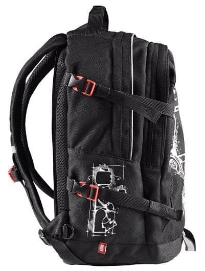 LEGO TECH TEEN plecak Black 20041-1815