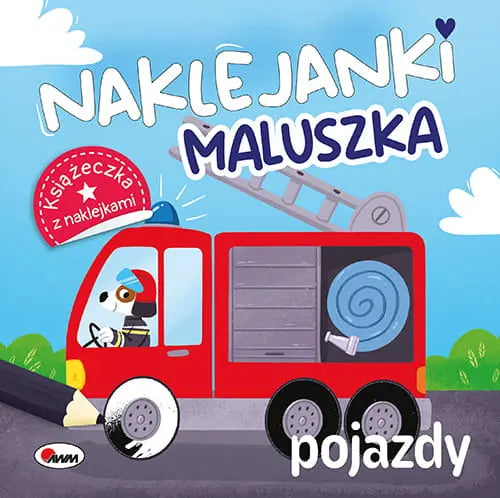 Książeczka - Naklejanki maluszka. Pojazdy