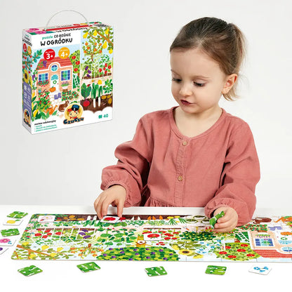 CzuCzu Puzzle Co rośnie W ogródku 3+