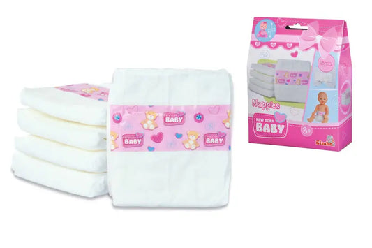 New Born Baby 5 pieluszek dla lalki