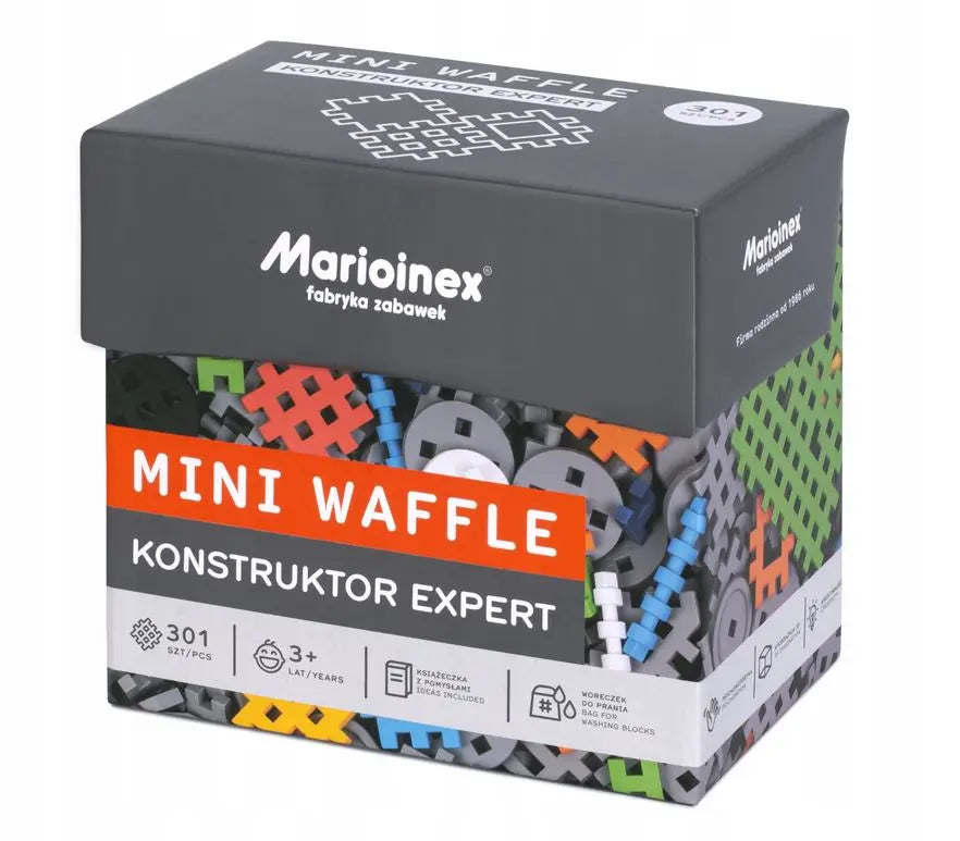 Klocki waffle mini 301szt konstrexpert 04039
