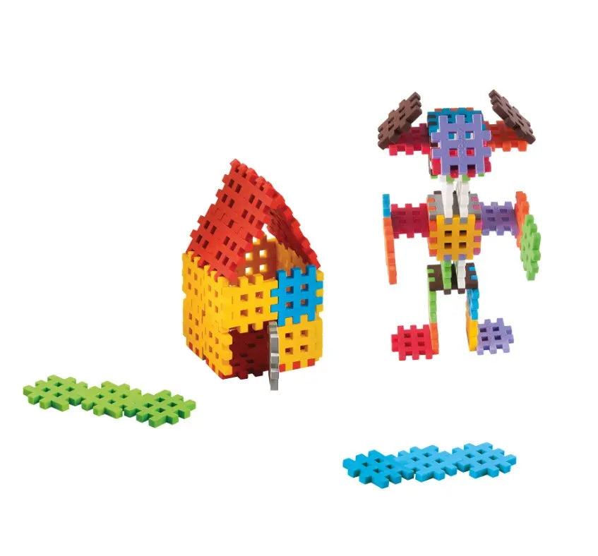 Klocki wafle mini 70 elementów