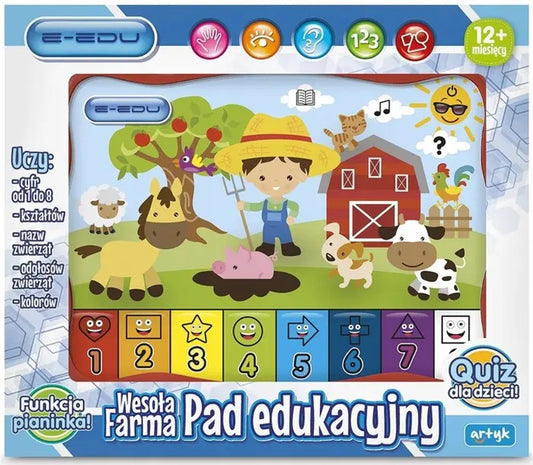 Pad edukacyjny e-edu wesoła farma