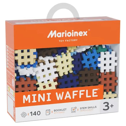Klocki waffle mini 140szt wzór 4 09072
