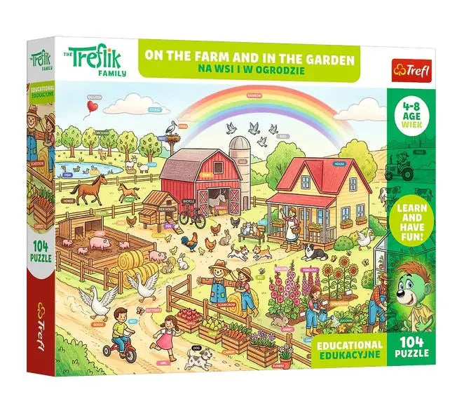 PUZZLE Edu 104 Na wsi i w ogrodzie 15599