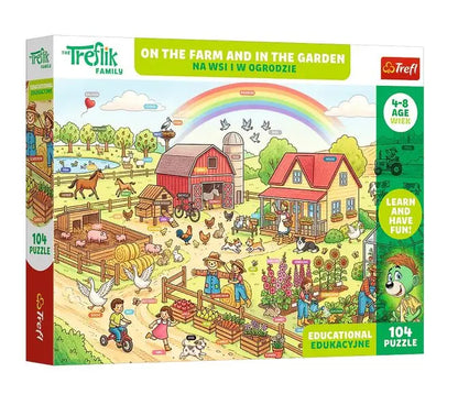 PUZZLE Edu 104 Na wsi i w ogrodzie 15599