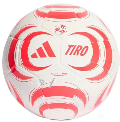 Adidas piłka nożna Tiro club, biało-czerwona