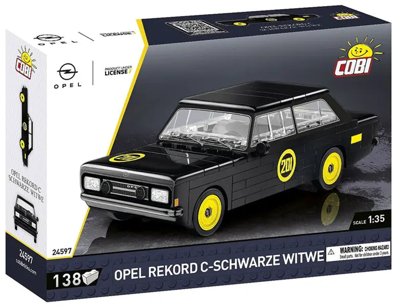 Cars - Opel Rekord C-Schwarze Witwe - 134 klocki