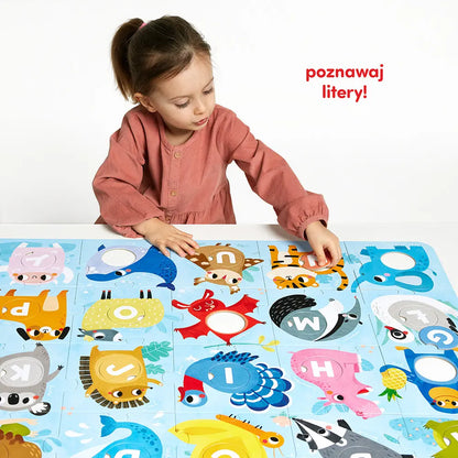 CzuCzu Duuuże puzzle z dziurką Alfabet 91262