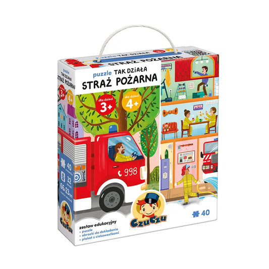Puzzle tak działa straż pożarna 3+