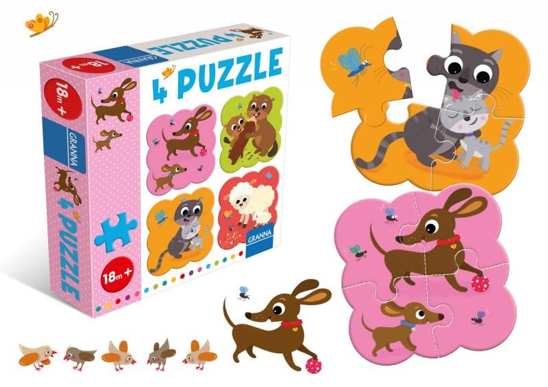 GRA puzzle z jamnikiem 00404 04045