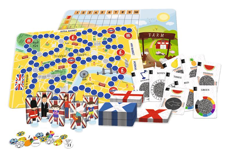 Gra ENGLISH - PLAY AND LEARN 01049