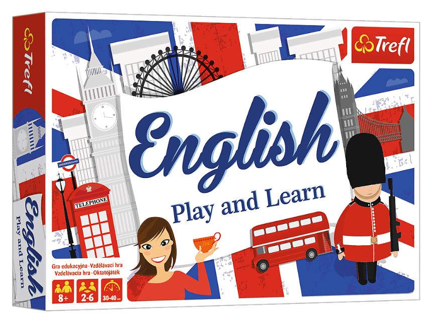 Gra ENGLISH - PLAY AND LEARN 01049