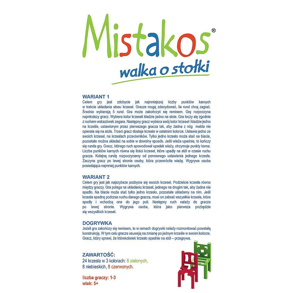 GRA Mistakos - Walka o stołki /Trefl 01367  8