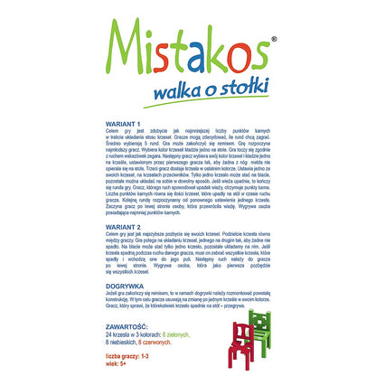 GRA Mistakos - Walka o stołki /Trefl 01367  8