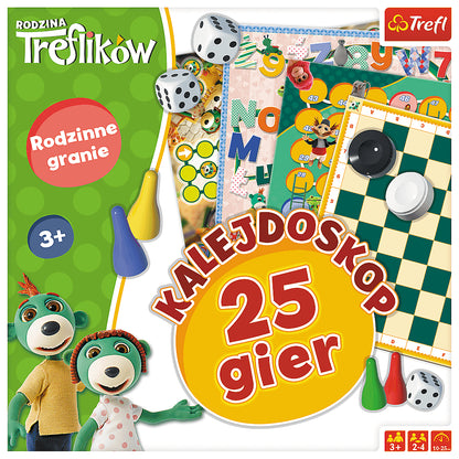 GRA RodzinaTreflików Kalejdoskop 25gier 01678