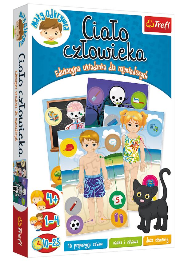 Gra CIAŁO CZŁOWIEKA / Mały Odkrywca 01738