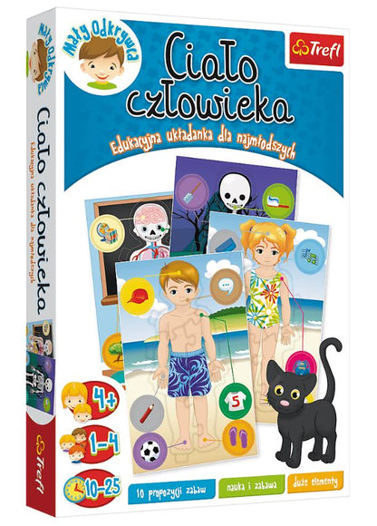 Gra CIAŁO CZŁOWIEKA / Mały Odkrywca 01738