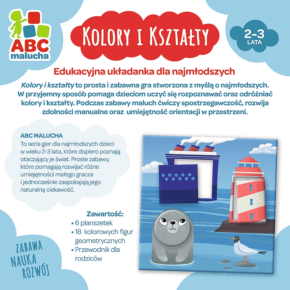 GRA Kolory i kształty /ABC Malucha 01939