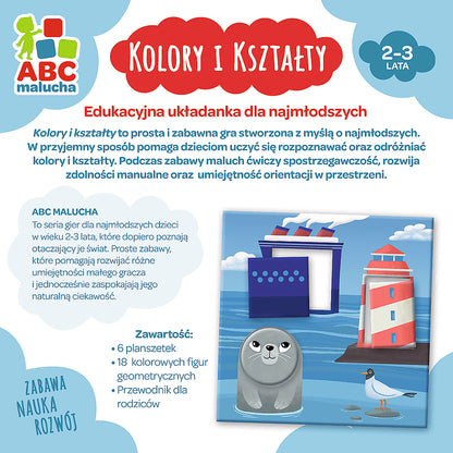 GRA Kolory i kształty /ABC Malucha 01939