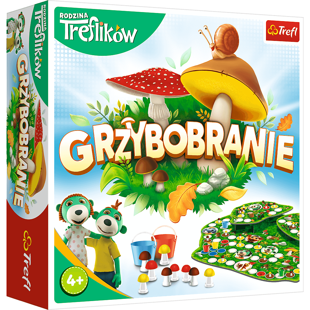 Gra grzybobranie rodzina treflików