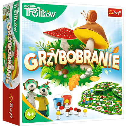 Gra grzybobranie rodzina treflików