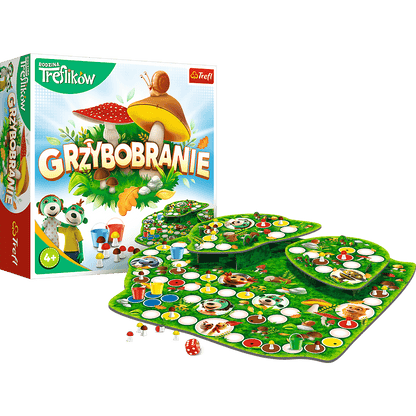 Gra grzybobranie rodzina treflików