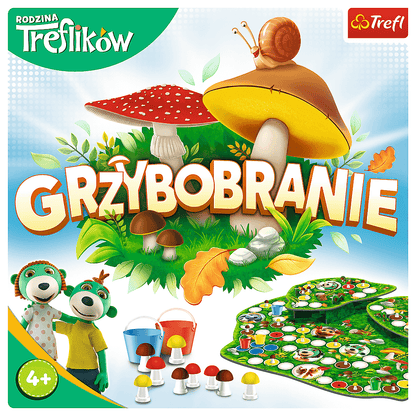 Gra grzybobranie rodzina treflików