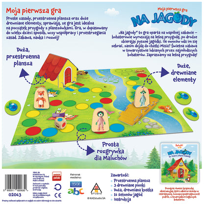 GRA Na jagody Moja pierwsza gra /Trefliki 02063
