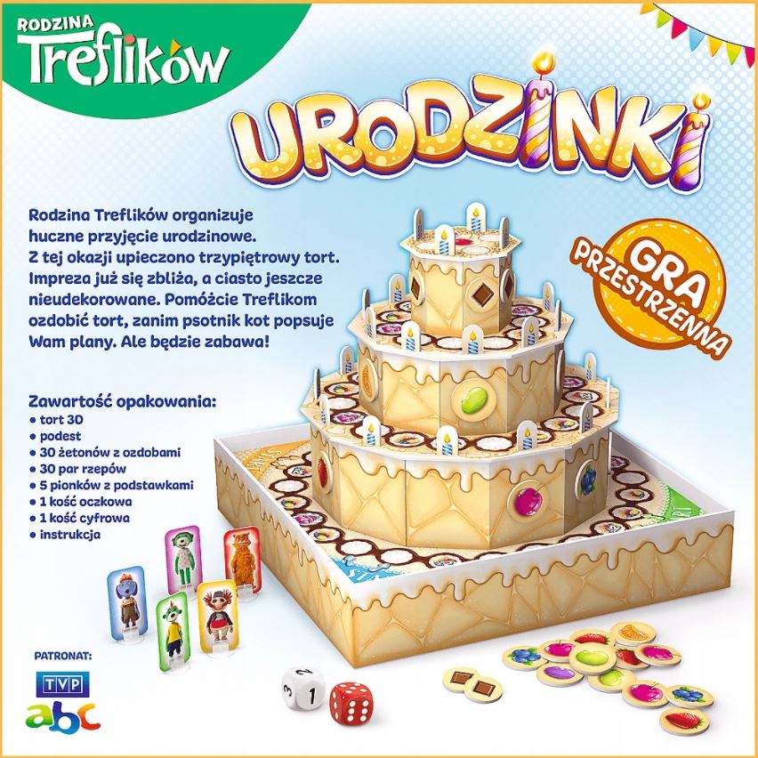 GRA Urodzinki Rodzina Treflików 02065