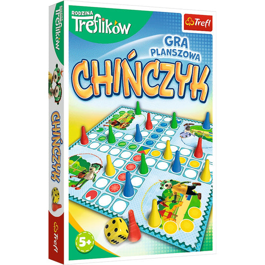 Gra chińczyk rodzina treflików