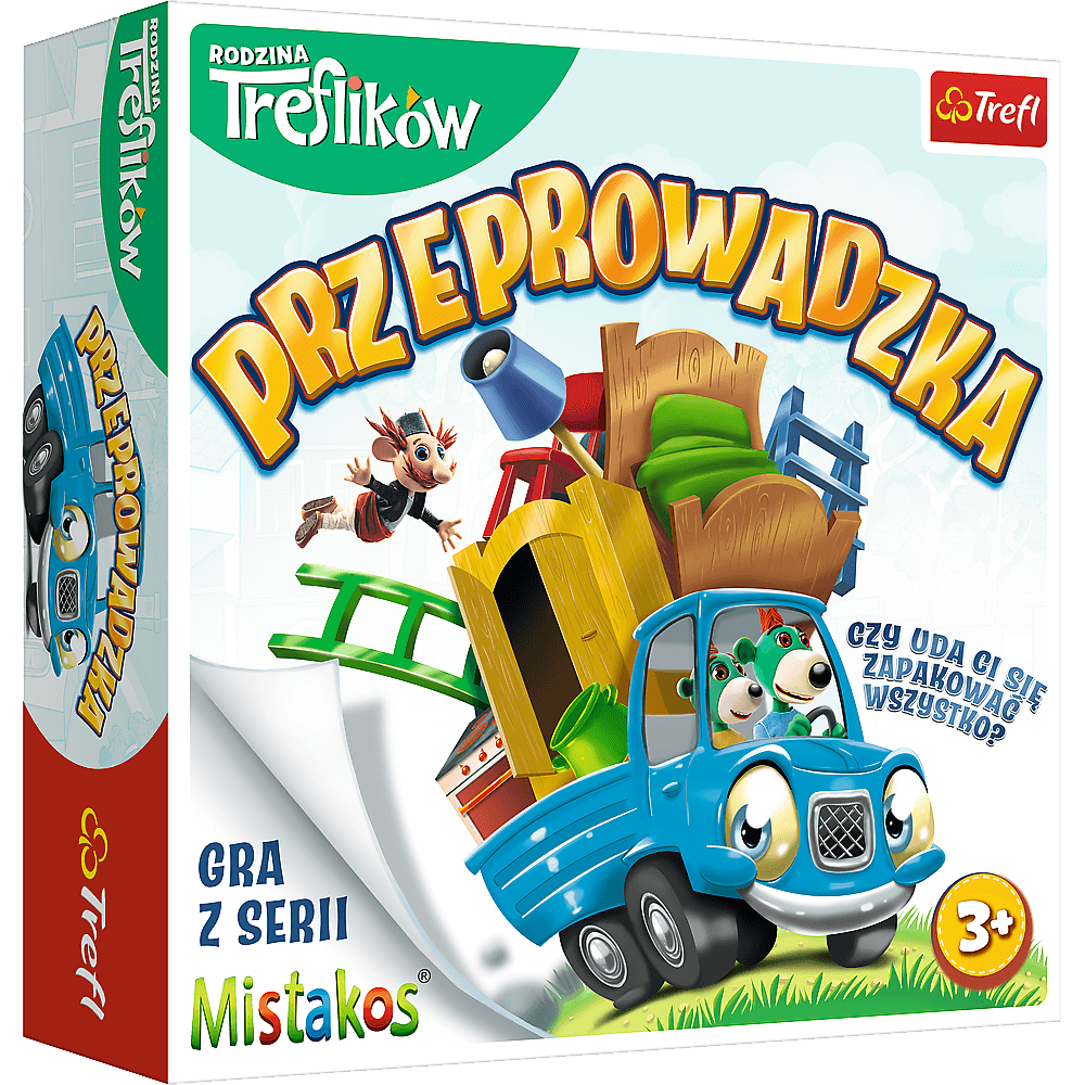 Gra przeprowadzka z rodziną treflików