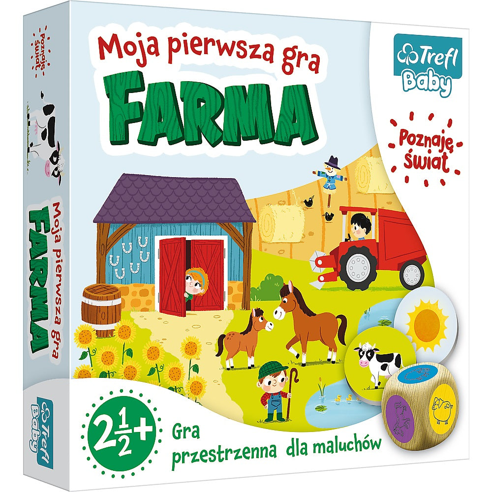 GRA Farma Moja pierwsza gra / Trefl Baby 02109