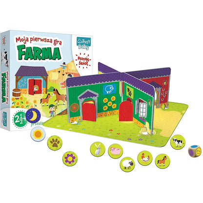 GRA Farma Moja pierwsza gra / Trefl Baby 02109