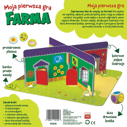 GRA Farma Moja pierwsza gra / Trefl Baby 02109