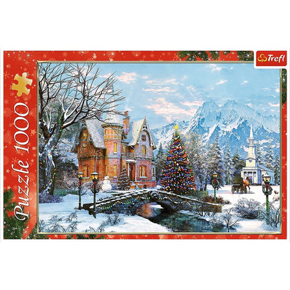 PUZZLE 1000 Zimowy krajobraz 10439.