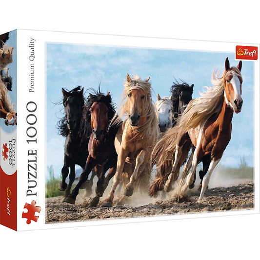 PUZZLE 1000 Galopujące konie 10446