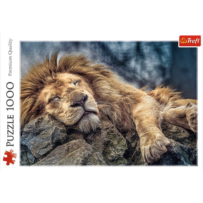 PUZZLE 1000 Śpiący lew 10447