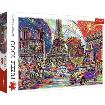 PUZZLE 1000 Kolory Paryża 10524