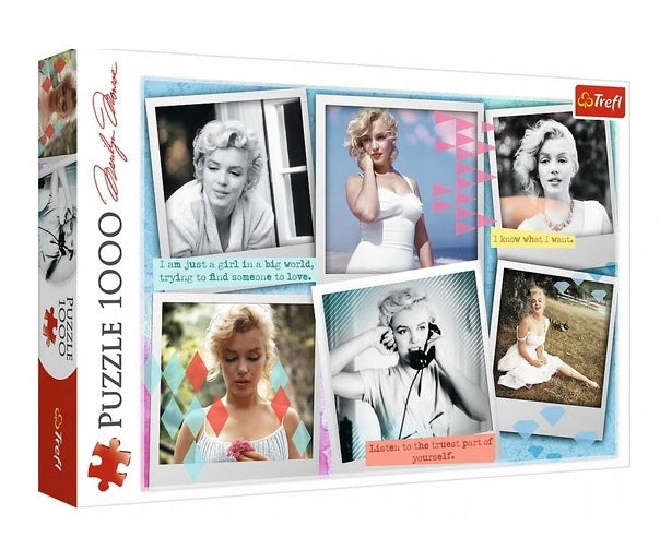 PUZZLE 1000 Fotografie Marilyn Monroe 10529