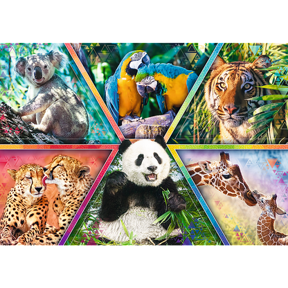 Puzzle 1000 królestwo zwierząt