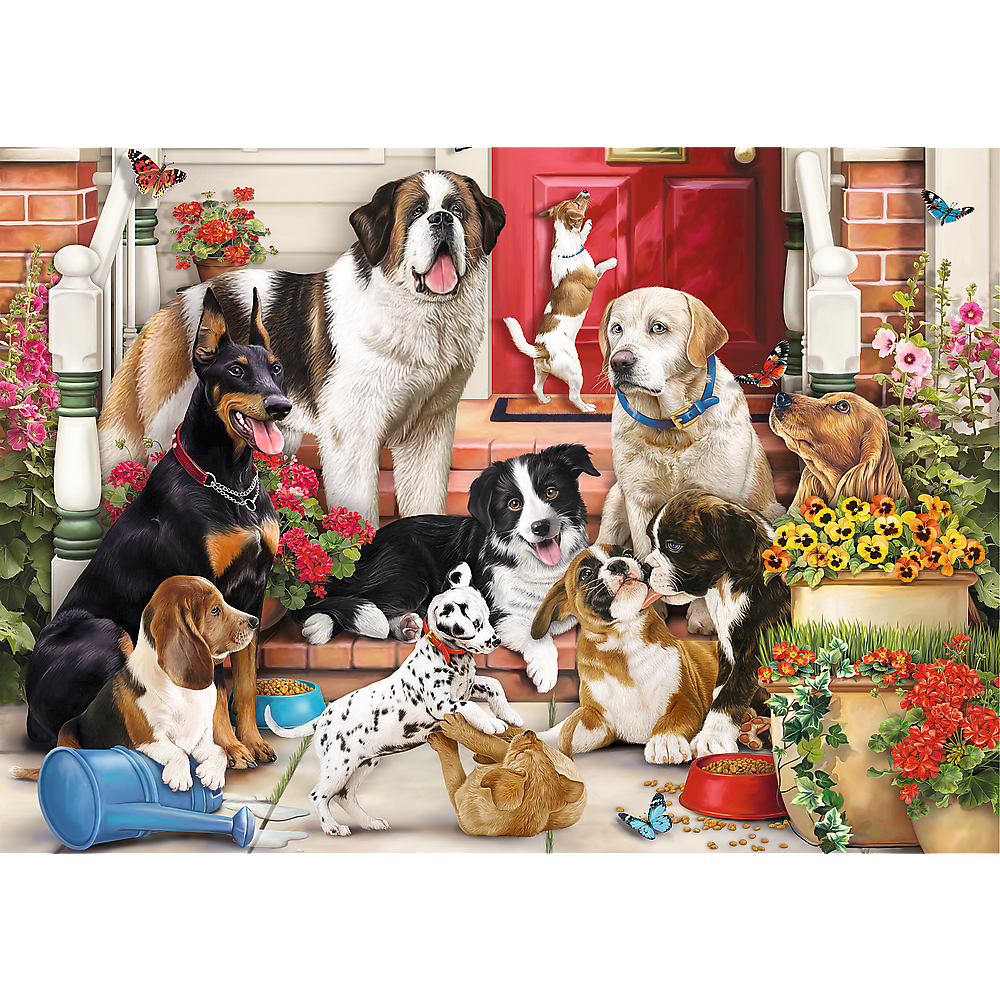 PUZZLE 1000 Psia zabawa 10675