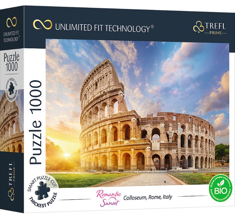 PUZZLE 1000 UFT Colloseum Rome Italy 10691