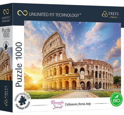 PUZZLE 1000 UFT Colloseum Rome Italy 10691