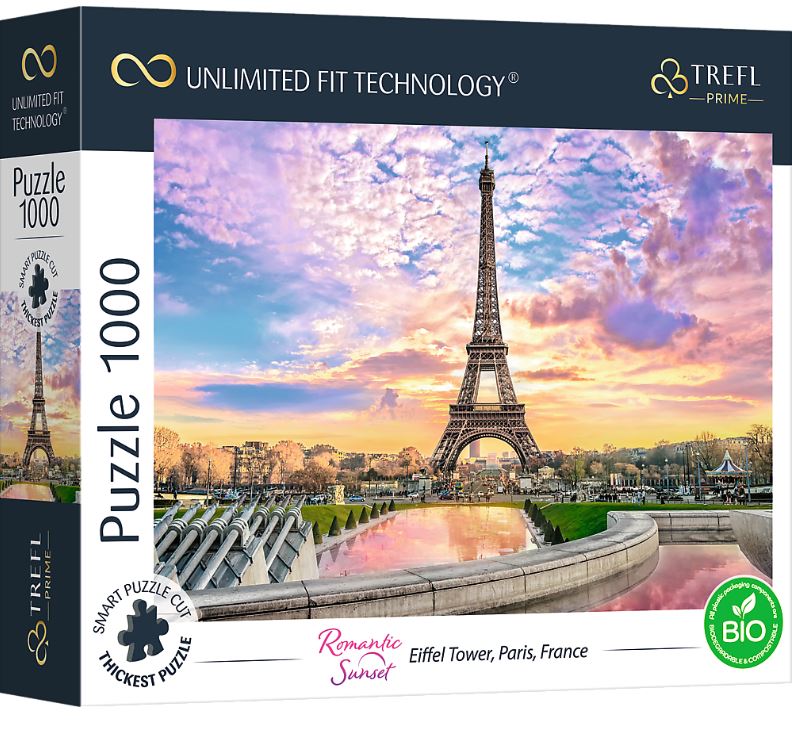 PUZZLE 1000 UFT Wieża Eiffla Paryż Fran 10693