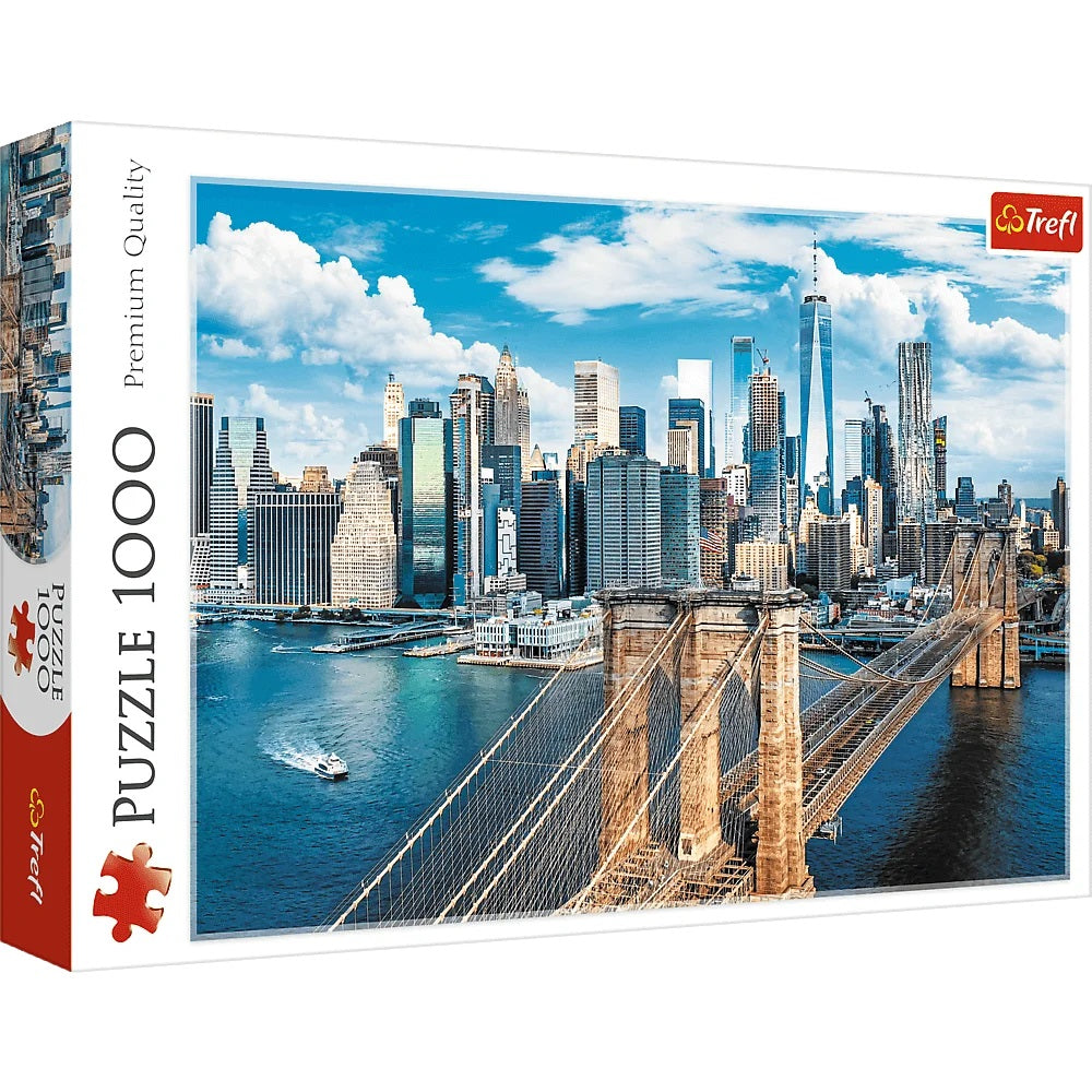 Puzzle 1000 Most Brookliński Nowy Jork USA